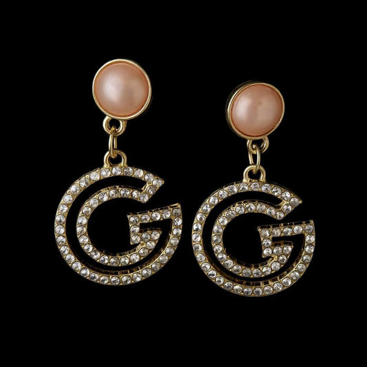 Glow Letter Earrings